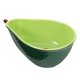 thumbnail image 4 of Cuenco de cerámica con forma de aguacate para servir frutas, ensaladas, postres y aperitivos, 4 of 7