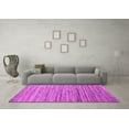 thumbnail image 3 of Ahgly Company Indoor Rectangle Abstract Pink Contemporary Area Rugs, 2' x 3', 3 of 4