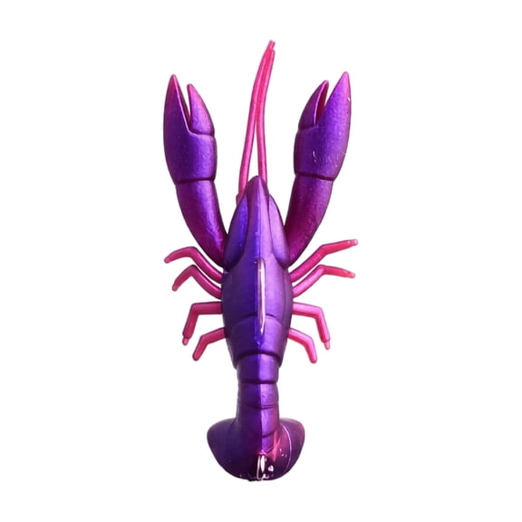 7cm 12g Crawfish Fake Lure Shrimp Bait with Built In Weight Hook Swim Baits for Bass Fishing Tackle