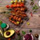 thumbnail image 4 of Cesta de malla gruesa de acero inoxidable para parrilla de barbacoa | Pinza vertical para parrilla de pescado y verduras | Herramienta resistente para asar carne y mariscos | 39 x 24 cm, 4 of 6