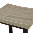 thumbnail image 6 of Furniture of America Sammiah Metal 5-Piece Counter Height Table Set in Gray, 6 of 8