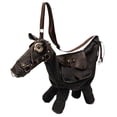 thumbnail image 2 of Cosmetic Bag Stylish & Unique Horse Shaped Canvas Crossbody Bag For Women Catching Design With Comfortable Strap Perfect For Daily Use Events And Gifting, Cosmetic Bag for Women, 2 of 9