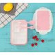 thumbnail image 4 of Fiambrera Bento Box con 3 Compartimentos Y Cubiertos, Snack Box De 1400 Ml, Calentamiento Por Microondas para Niños Y Adultos, 4 of 8