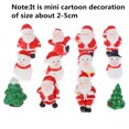 thumbnail image 5 of Mini decoración navideña para acuario, árbol de Papá Noel, muñeco de nieve, trineo, micropaisaje, bricolaje, adorno para jardín, hogar, pecera, regalo, 5 of 5