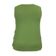 thumbnail image 2 of Women's Crew Neck Ruffle Tank, 2 of 4