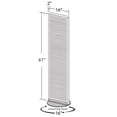thumbnail image 2 of Two-Sided Pegboard Floor Display on Revolving Base. Spinner Rack Stand. Panel Size: 16"W x 60"H, 2 of 4