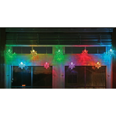 Snowflake String Lights Garland Color Changing Snowflakes Lighted Snowflake String Lights Garland Color Changing Snowflakes Lighted Strand Led