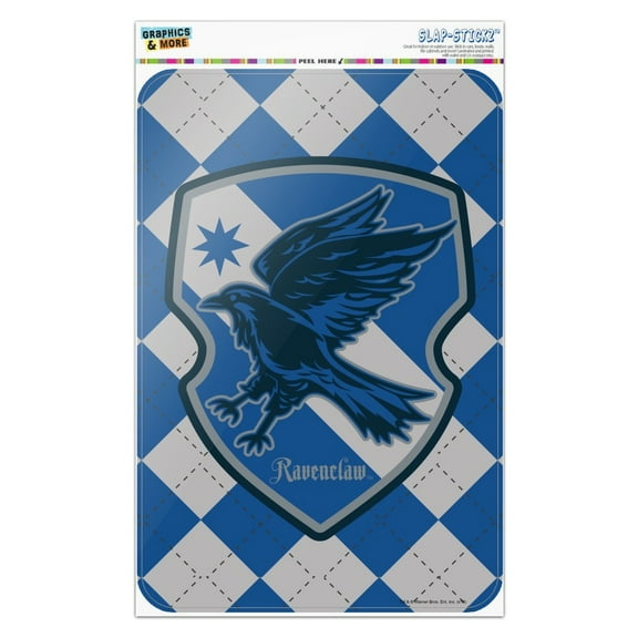 Harry Potter Ravenclaw Plaid Sigil Home Business Office Sign