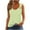 Watermelon Red, variant on Njagoc3 Womens Double Strap Sleeveless T-Shirt - Soft Relaxed Fit Tank Top, Breathable Cotton Blend Casual Summer Tee