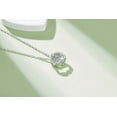 thumbnail image 4 of 0.5 Carat Moissanite Necklace for Women,D Color VVS1 Diamond Necklace Birthday Gift, 4 of 4