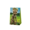 thumbnail image 5 of 12 PCS Party Favor Candy Bags for Groot Cartoon Themed Birthday Supplies Decor Kraft Paper Gift Bag., 5 of 5
