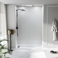 thumbnail image 4 of Shower Base, 48x32 Inch/60x32 Inch Shower Pan with Drain Cover and Drain Assembly, Non-Slip Rectangular Shower Tray for Bathroom, 4 of 8