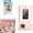 Pink, variant on HP Sprocket Photo Booth Printer Kit (White), Color Instant Prints, 100 Zink Paper, Roses Photo Backdrop