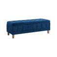 thumbnail image 1 of Picket House Furnishings Jude Touffeté Pouf de Stockage, 1 of 14