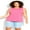 Pink, variant on Avenue Women's Plus Size Essential Fashion Tank Sleeveless Round Neckline