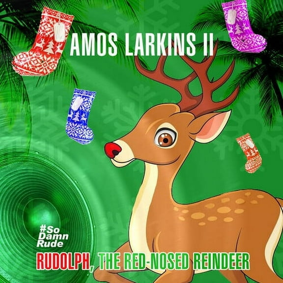 Amos Larkins II - Rudolph, The Red-Nosed Reindeer - Christmas Music - CD