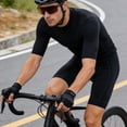 thumbnail image 6 of Padded Bike Shorts for Men Road Cycling Tights Bicycle Biker Pants Cycle Clothing Black M, 6 of 8