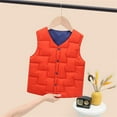 thumbnail image 2 of Otqutp Tunic Clothes for Children Toddler Kids Baby Winter Warm Jacket Outerwear Solid Color Vest Coat Outwear for Girls Boys 3-9 Years, 2 of 8