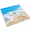 Ocean Starfish-27" x 27" (Square), variant on Square Shower Mat 24 X 24 Inch Stylish Non Slip Mats Foride With Central Drain Hole Soft Trimmable Pvc Loofah Anti Walk In Stall