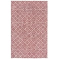 thumbnail image 2 of SAFAVIEH Abstract Brock Geometric Area Rug, Red/Ivory, 4' x 6', 2 of 11