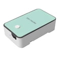 thumbnail image 6 of Suodoka Mini Electric Fan Heater Cyan Portable Desktop Air Warmer with Bracket for Home Office Dorm Mute Quick Heating US Plug 110V 110W (2.9x5.0x1.4 in / 7.3x12.6x3.6 cm), 6 of 9