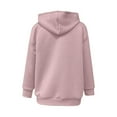 thumbnail image 6 of BLCHUNen Hoodies for Women Full Zip up Cardigan Long Sleeve Drawstring Tops Casual Active Athletic Sports Sweatshirts with Pockets, 6 of 7