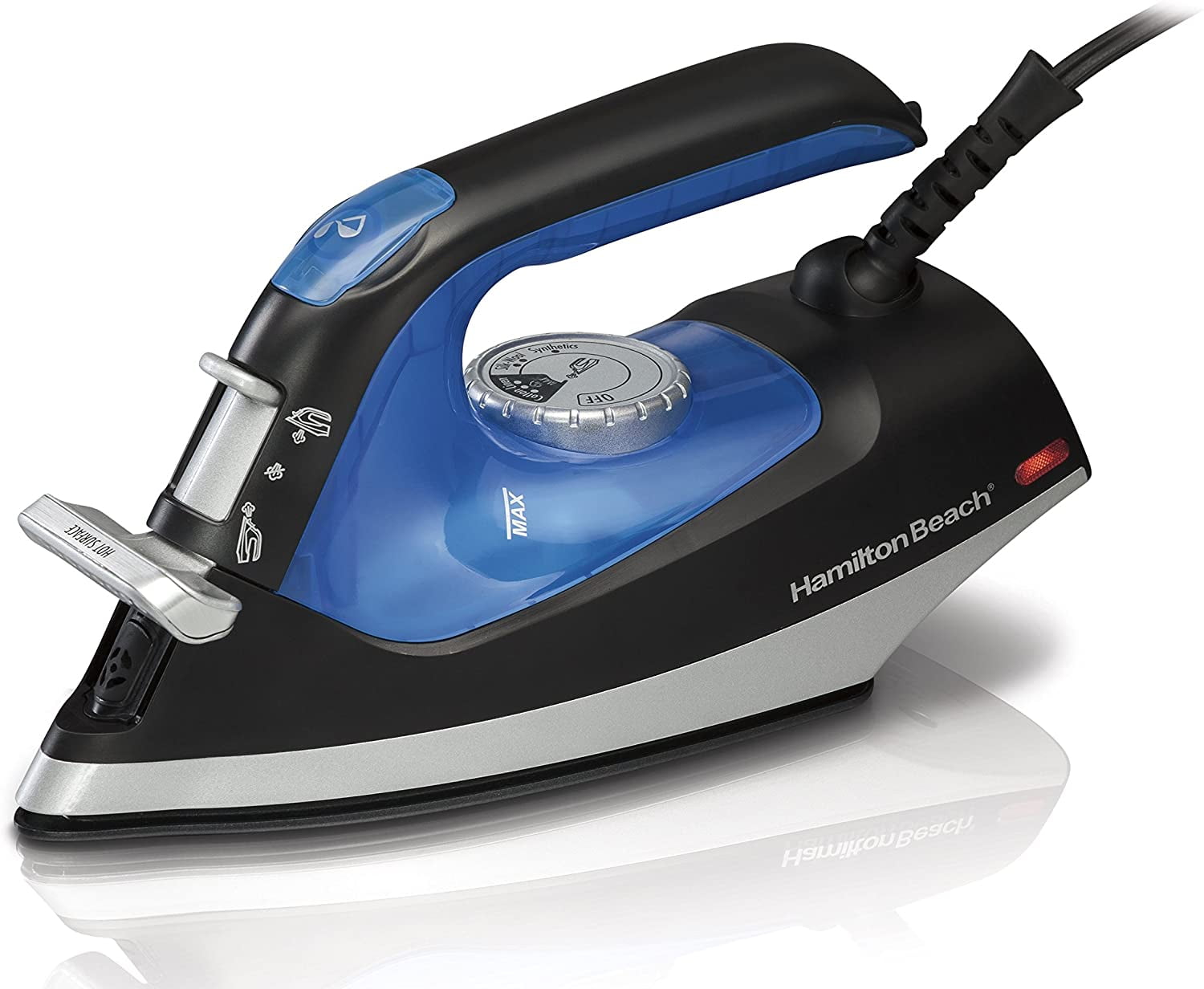Hamilton Beach Iron 2in1 Handheld Iron & Garment Steamer for Clothes