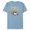Ocean Blue, variant on Hocus Pocus Cauldron Trouble is Brewing - Short Sleeve Blended T-Shirt for Adults - Customized-Denim Snow Heather