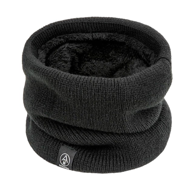 Guardurnaity Bufanda de cuello de invierno suave y cómoda de fibras acrílicas para máxima calidez calentador de cuello de punto unisex Accesorios de disfraces Negro