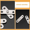 thumbnail image 3 of Hytrove 24Ud Bisagras Pesadas Giratorias Para Puertas Con Desmontable Y Material Acero Inoxidable Plata, 3 of 8