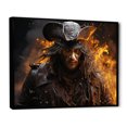thumbnail image 2 of Designart "Vengeance Ablaze Among Pirates I" Pirate Floater Framed Wall Decor, 2 of 5