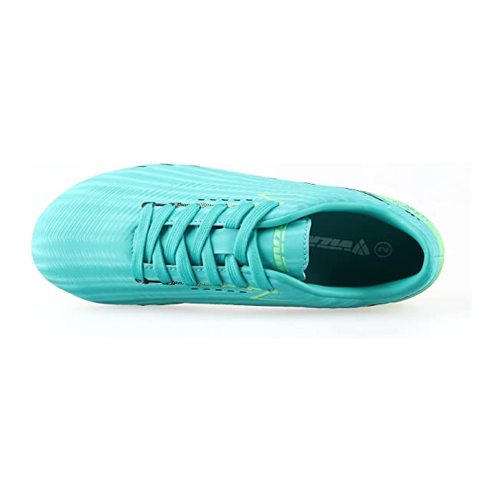 Vizari Kids Tesoro Junior Firm Ground Outdoor Soccer Shoes for Boys and Girls - Aqua Mint