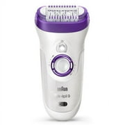 Braun CORDLESS Womans Epilator and Exfoliator Kit with 7 EXTRA Attachments Included