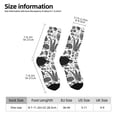 thumbnail image 2 of Pofeuu Fall Forest Print Crew Socks, Adult Running Hiking Socks for Youth and Adult, 2 of 6