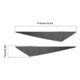 thumbnail image 3 of 2pcs Carbon Fiber Headlight Eyebrow Sticker Glossy Surface Fit for X1 E84 2009?2014, 3 of 5