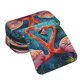 thumbnail image 4 of Disketp Romantic Flamingo Pair Estuche de Lápices de Doble Capa con Tapa Abatible y Cremallera, Organizador Escolar para Adolescentes y Adultos, 4 of 7