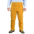 thumbnail image 3 of Fire WearResistant Welding Safety Chaps Leather Apron Style Adjustment Split Leg, 3 of 10