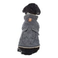 thumbnail image 4 of KEINXS Cozy Dog Winter Coat  Windproof Dog Jacket  Plaid Cold Weather Dog Coat  Warm Dog Vest for Small Dogs Dark Gray S, 4 of 9