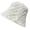 Creamywhite, variant on Unisex Pleated Bubble Wide Brim Cotton Bucket Hat Spring Foldable Fisherman Cap Gifts for Girlfriend