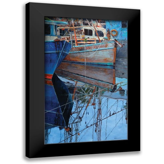 Bansemer, Roger 10x14 Black Modern Framed Museum Art Print Titled - Miss Rachael