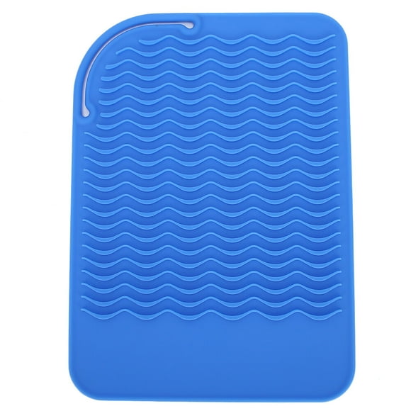 Hair Straightener Pad,Silicone Hair Straightener Heat Nonslip Mat Hair Straightener Storage Bag Unrivaled Performance