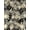 Black Gray Cream, Pattern 2, variant on ODIKA 8'x10' Washable Area Rug Non-Shedding, Easy Care, Modern Brushstroke Art With Interlocking Marble Swirl Motif Abstract Flowing for King Size Bedroom Under Bed, Master Suite