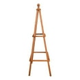 thumbnail image 2 of Leisure Season Medium Brown Cedar Large Obelisk Trellis, 2 of 3