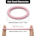 thumbnail image 4 of 120Pcs Hair Ties, Seamless Cotton Hair Bands Ponytail Holders Hair Accessories for Women Girls, No Damage for Thick Hair ( Multi-color ), 4 of 7