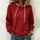thumbnail image 4 of Camisetas de Verano Largas para Mujeres con Capucha de Manga Larga Impresa con Bolsillos para Uso Casual, Día de San Patricio, Primavera Y Verano, 4 of 5
