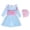 1-Sky Blue1308, variant on Tiijoy Princess Swimsuit for Girls Long Sleeve Ruffle Swim Dress with Hat, Sizes 2-12