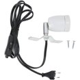 thumbnail image 1 of 300W 110-240V E27 Base de calor de clip giratorio para mascotas, soporte de enchufe de base de bombilla de lámpara de calor con clip para mascotas de reptiles (UE) esquí esquí Gafas de esquí, 1 of 5