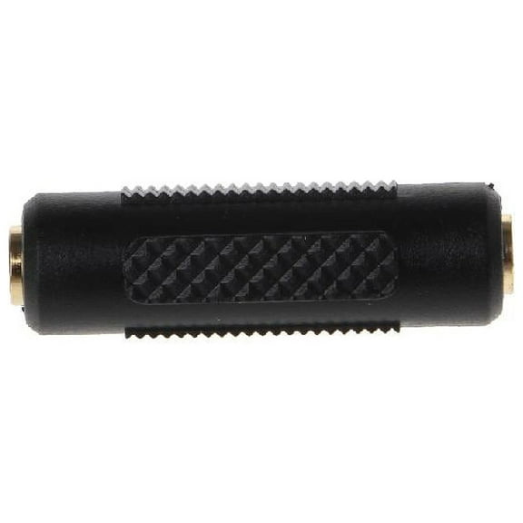 Stereo 3.5mm Female To Female Jack 1/8" Aux Audio Extender Converter Adapter