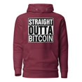 thumbnail image 3 of Straight Outta Bitcoin Pullover Hoodie, 3 of 11