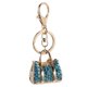 thumbnail image 2 of 1pc Key Holder Ring Metal Pendant Creative Handbag Shape Keychain, 2 of 5